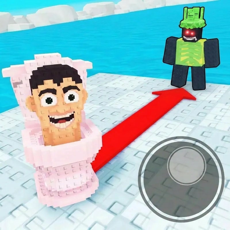 replace the brown guy at the end with this green and black guy and remove his sword also remove the "??" and "!!"