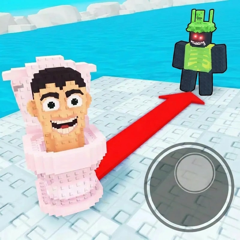 replace the brown guy at the end with this green and black guy and remove his sword also remove the "??" and "!!"