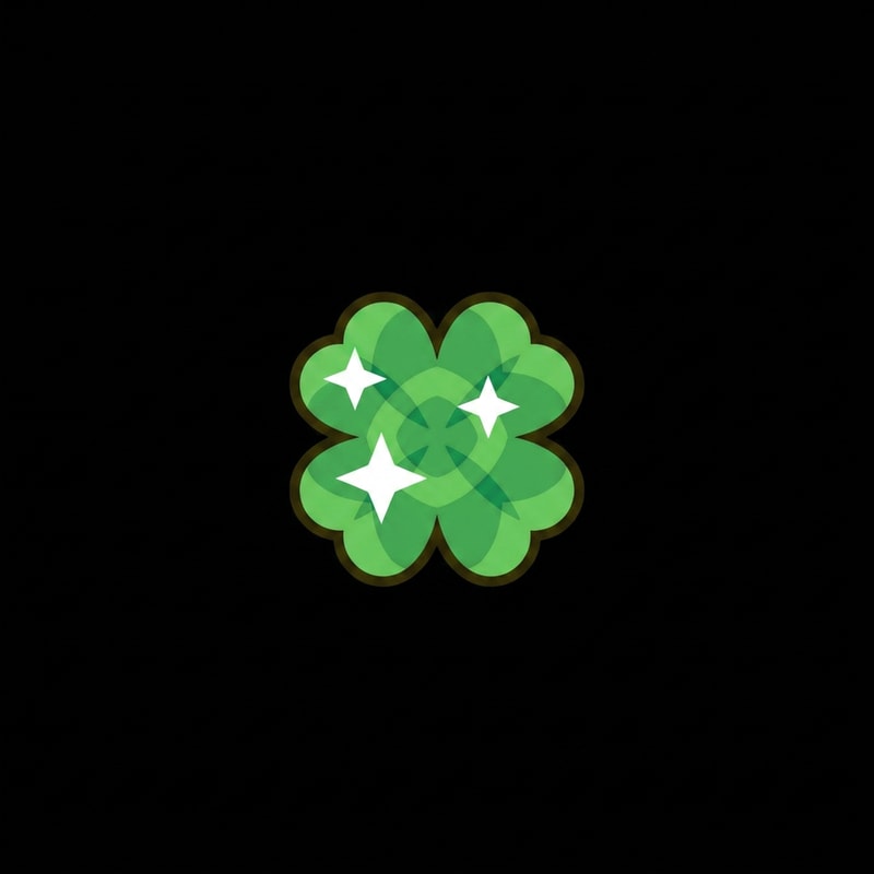 make this clover smaller DO NOT CHANGE ITS DESIGN WHATSOEVER JUST MAKE THE CLOVER SLIGHTLY SMALLER