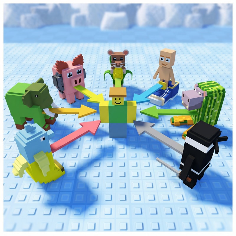 replace ALL penguins with these characters, DO NOT CHANGE ANYTHING ELSE