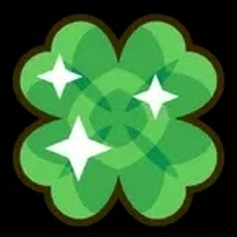make this clover TAKE UP LESS IMAGE SPACE DO NOT CHANGE ITS DESIGN WHATSOEVER JUST MAKE THE CLOVER SLIGHTLY SMALLER