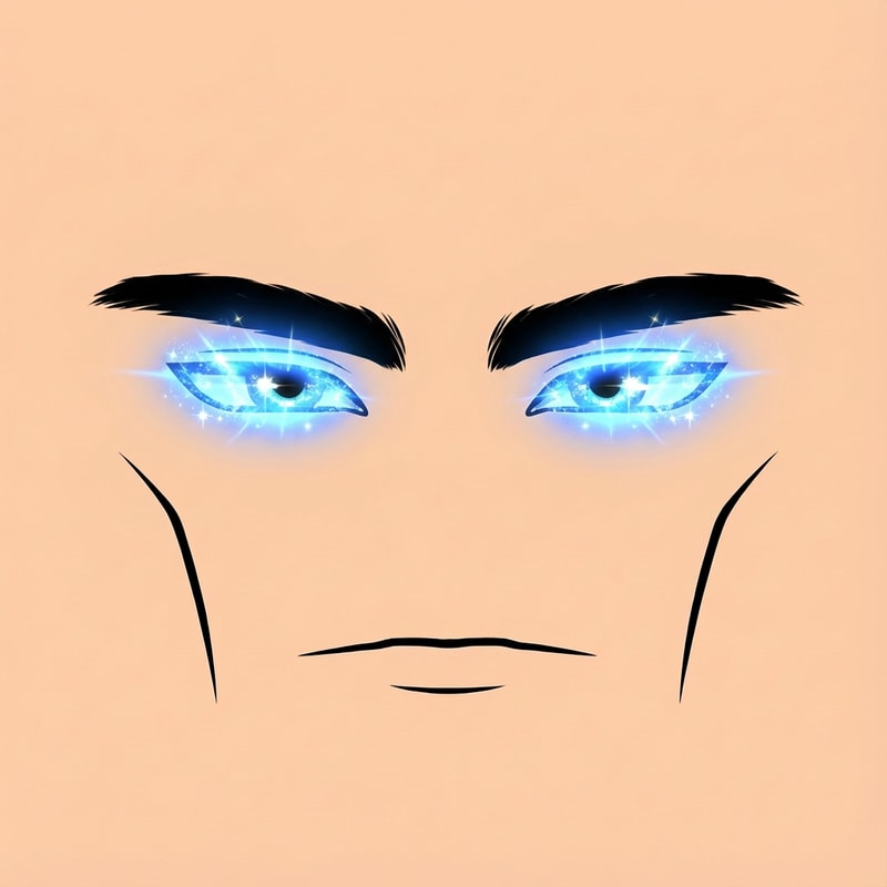 make the eyes more powerful looking and change absolutely nothing else