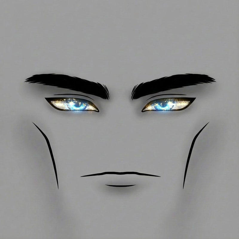 make the eyes shinier slightly more with a slightly more hint of gold DO NOT CHANGE ANYTHING ELSE