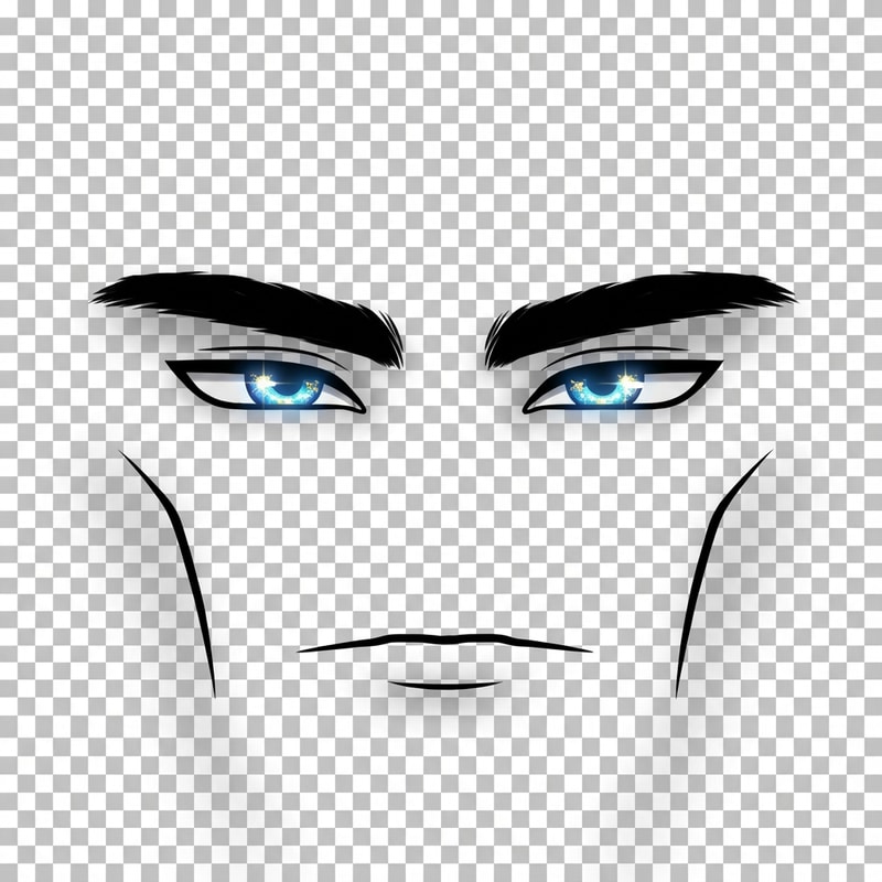 make the background transparent do not remove the grey outlines on the facial  features and change ABSOLUTELY NOTHING ELSE