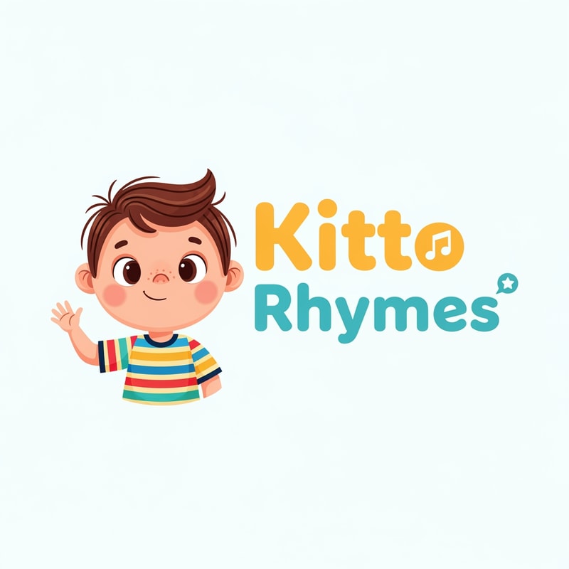 kitto Rhymes logo — boy