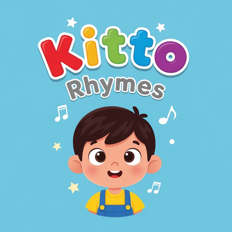 kitto Rhymes logo — boy