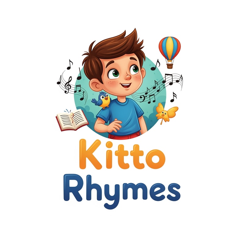 kitto Rhymes logo — boy