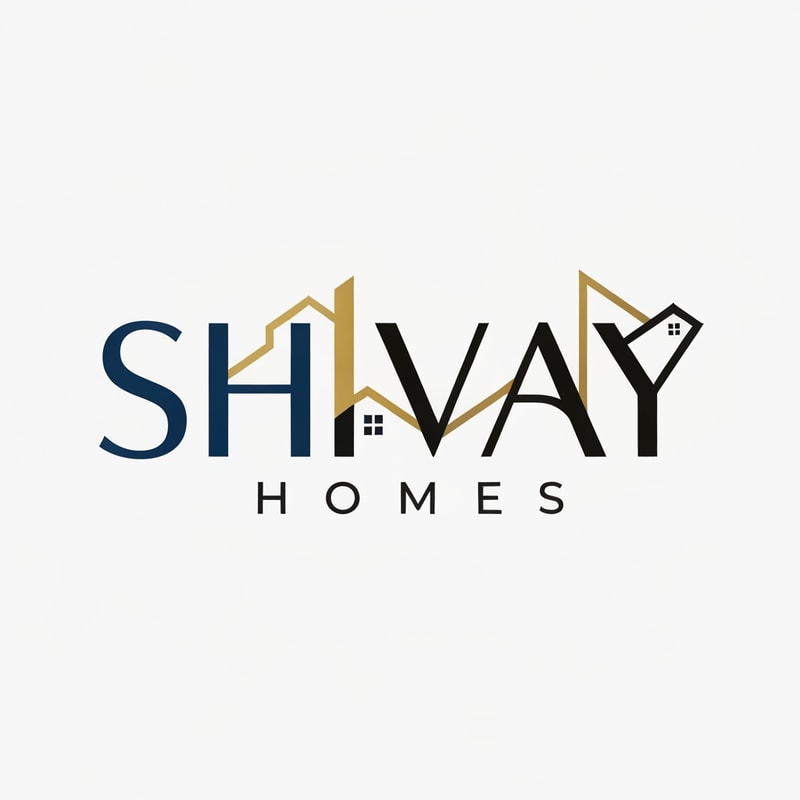 "Design a modern and unique logo for a real estate brand named 'Shivay Homes' where the words 'Shivay' and 'Homes' are creatively merged into a single continuous wordmark. The typography should be elegant, premium, and slightly futuristic with smooth letter transitions. Incorporate subtle real estate elements like rooftops, buildings, or house outlines integrated seamlessly into the lettering. Use a sophisticated color palette such as deep blue, gold, black, or emerald green to convey trust and luxury. The design should be minimal yet distinctive, suitable for branding, signage, and digital use. Avoid clutter, focus on clean lines and a memorable identity."Generate variations (luxury, minimal, traditional, Vastu-inspired, etc.)
in classy