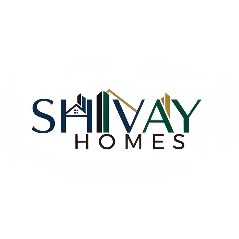 "Design a modern and unique logo for a real estate brand named 'Shivay Homes' where the words 'Shivay' and 'Homes' are creatively merged into a single continuous wordmark. The typography should be elegant, premium, and slightly futuristic with smooth letter transitions. Incorporate subtle real estate elements like rooftops, buildings, or house outlines integrated seamlessly into the lettering. Use a sophisticated color palette such as deep blue, gold, black, or emerald green to convey trust and luxury. The design should be minimal yet distinctive, suitable for branding, signage, and digital use. Avoid clutter, focus on clean lines and a memorable identity."Generate variations (luxury, minimal, traditional, Vastu-inspired, etc.)