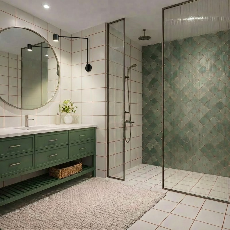 PLACE THE LAMP HIGHR AND CENTERD ON THE SAME WALL