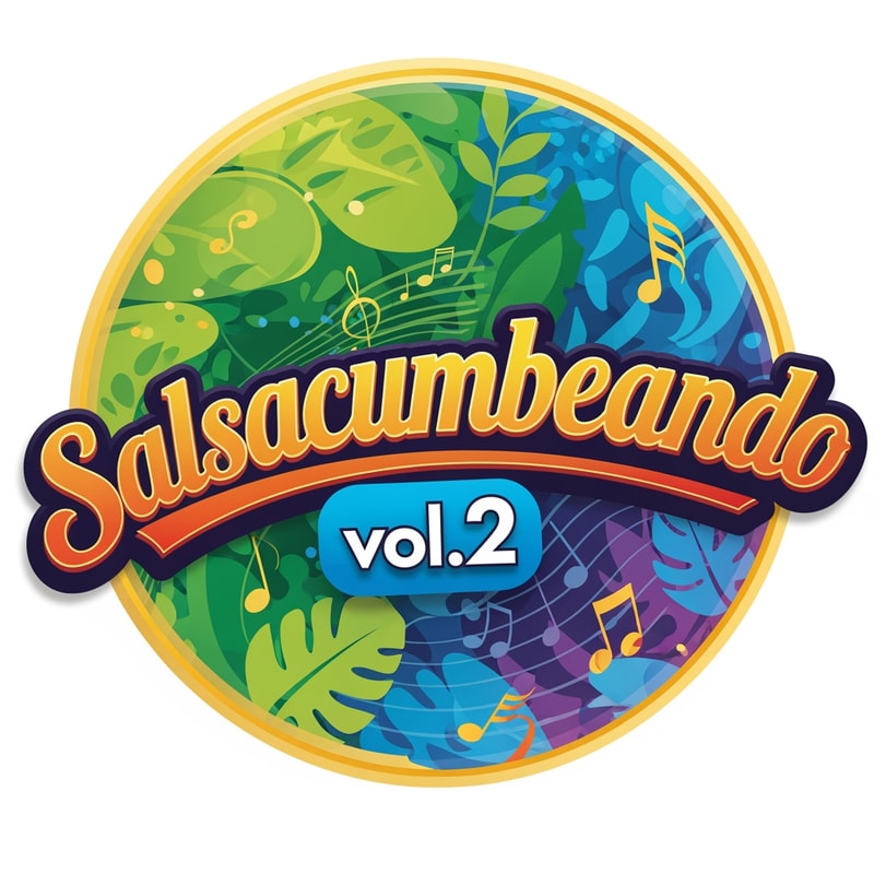 HAZ UN LOGO MUY PADRE QUE DIGA: Salsacumbeando vol.2 SIN LAS PERSONAS BAILANDO