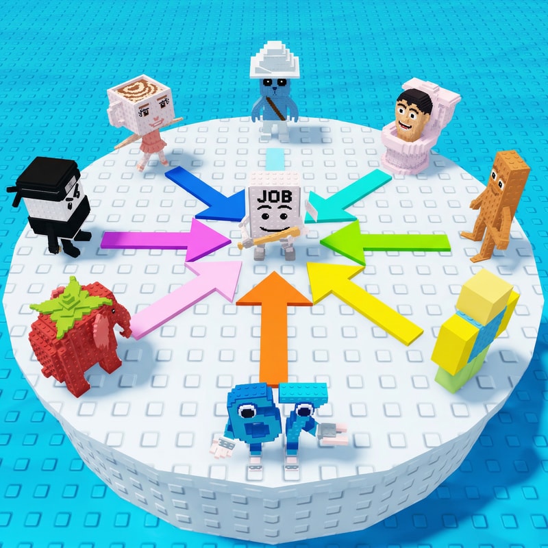 replace these penguins with these characters, ensure the characters are sized down and positioned 1:1 with how the penguins are currently facing, ensure there are no duplicate characters used or warped appearances, shrink them down to make them fit as how the penguins currently fit