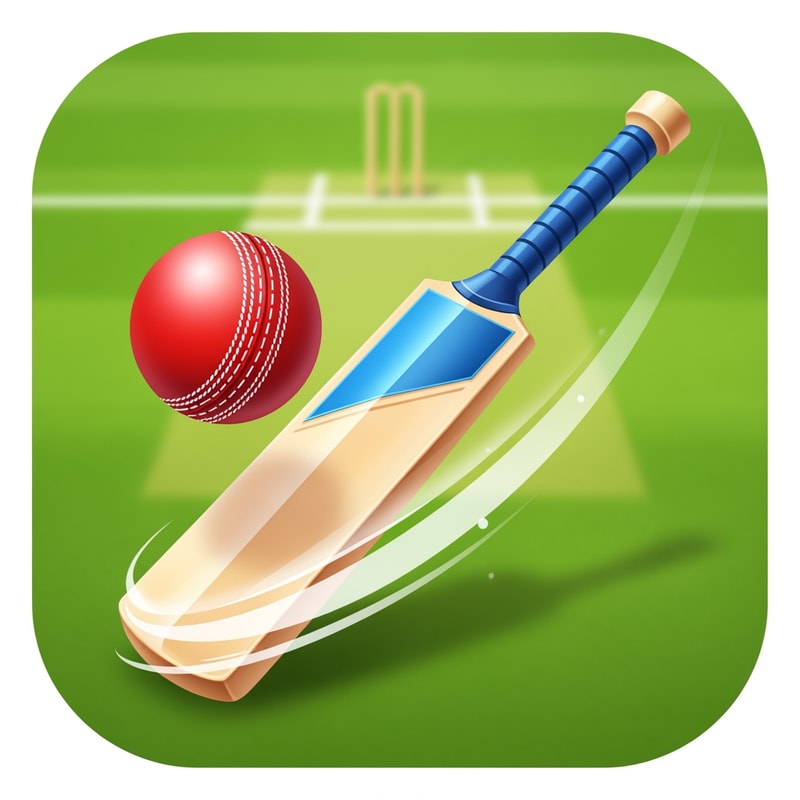 3D CRICKET GAME Icon.