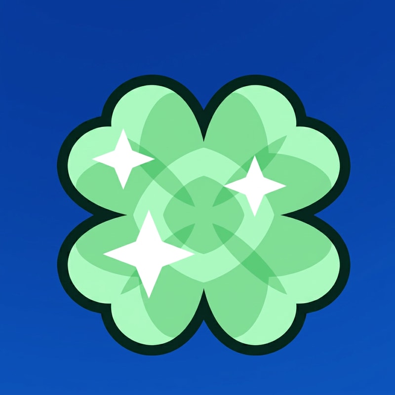 make this clover a basic lightish green do not change anything else about it simply do a color swap from gold to green.