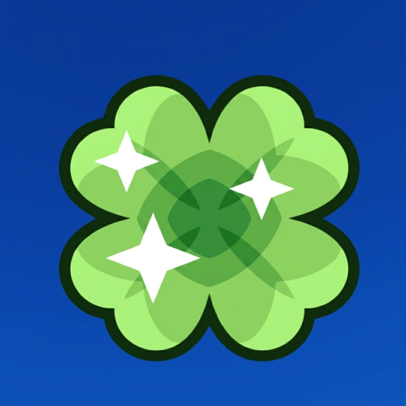 make this clover a basic lightish green do not change anything else about it simply do a color swap from gold to green.