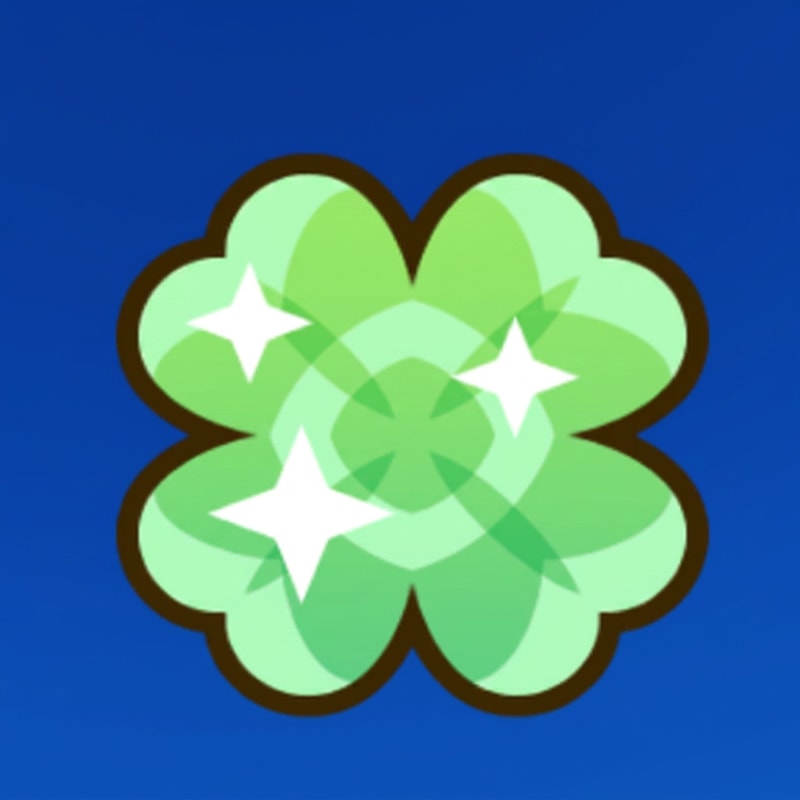 make this clover a basic lightish green do not change anything else about it simply do a color swap from gold to green.