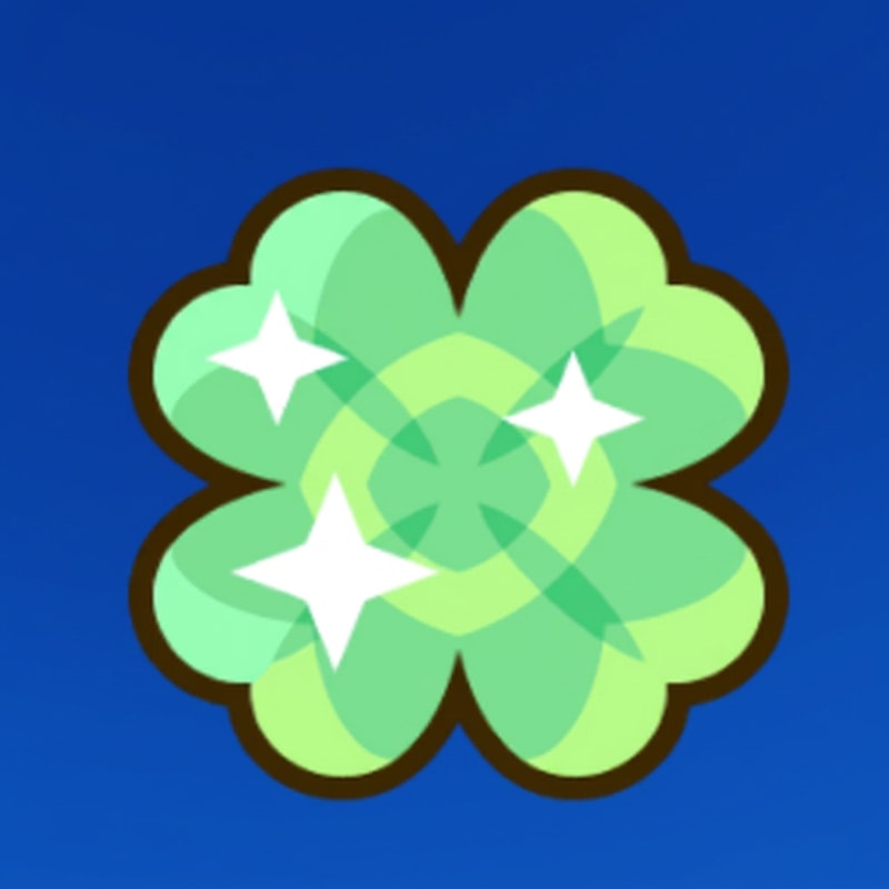 make this clover a basic lightish green do not change anything else about it simply do a color swap from gold to green.