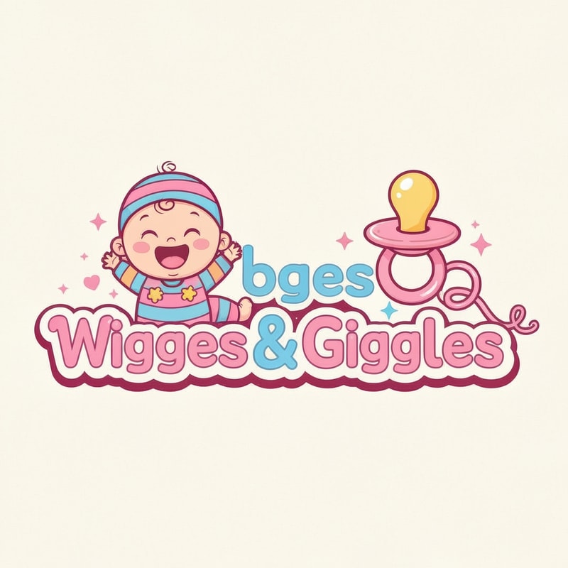 Create Colorfull logo for my Baby Colthing Thrift Shop Wigges&Giggles