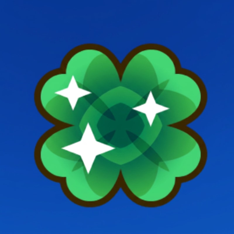 change this clover color to green do not alter anything else do not change shape or size/ do a simple color swap.