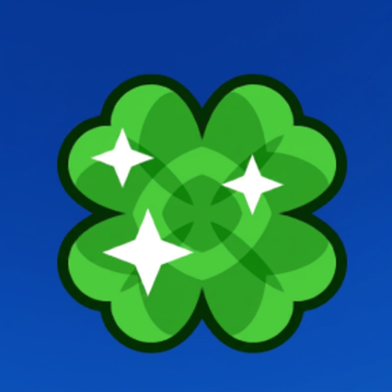 make this clover a basic green do not change anything else about it simply do a color swap from gold to green.