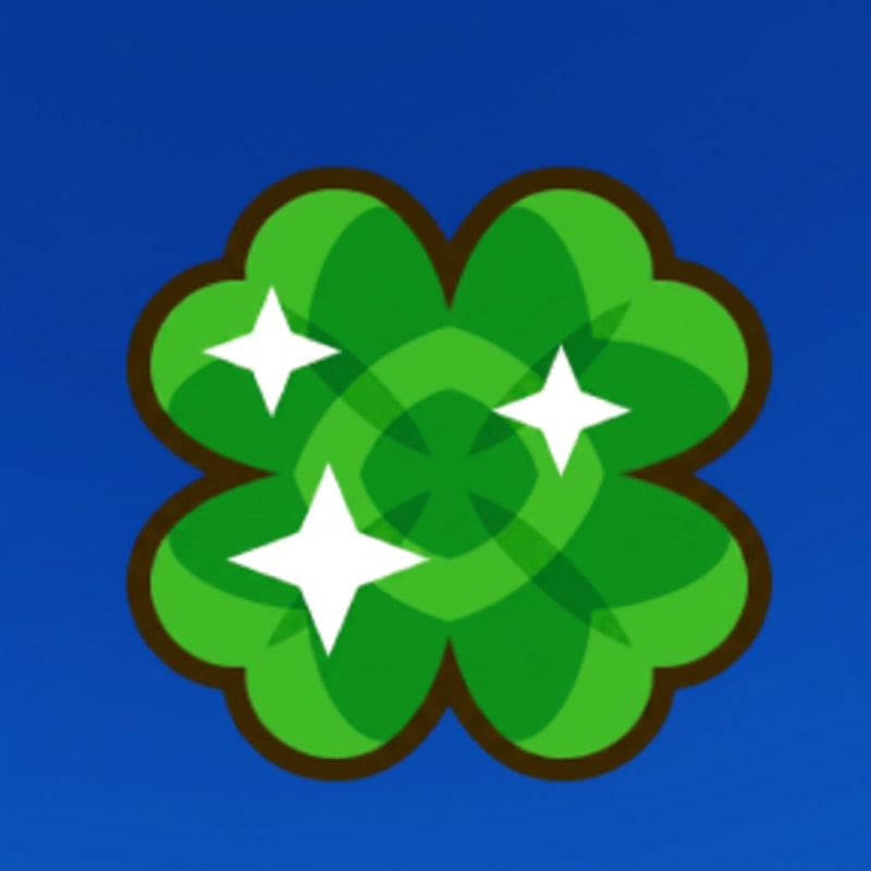 change this clover color to green do not alter anything else do not change shape or size/ do a simple color swap.