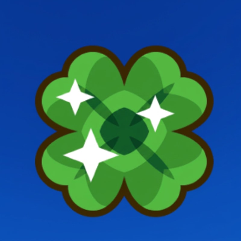 make this clover a basic green do not change anything else about it simply do a color swap from gold to green.