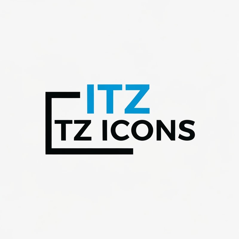 I make a logo.logo name (ITZ ICONS