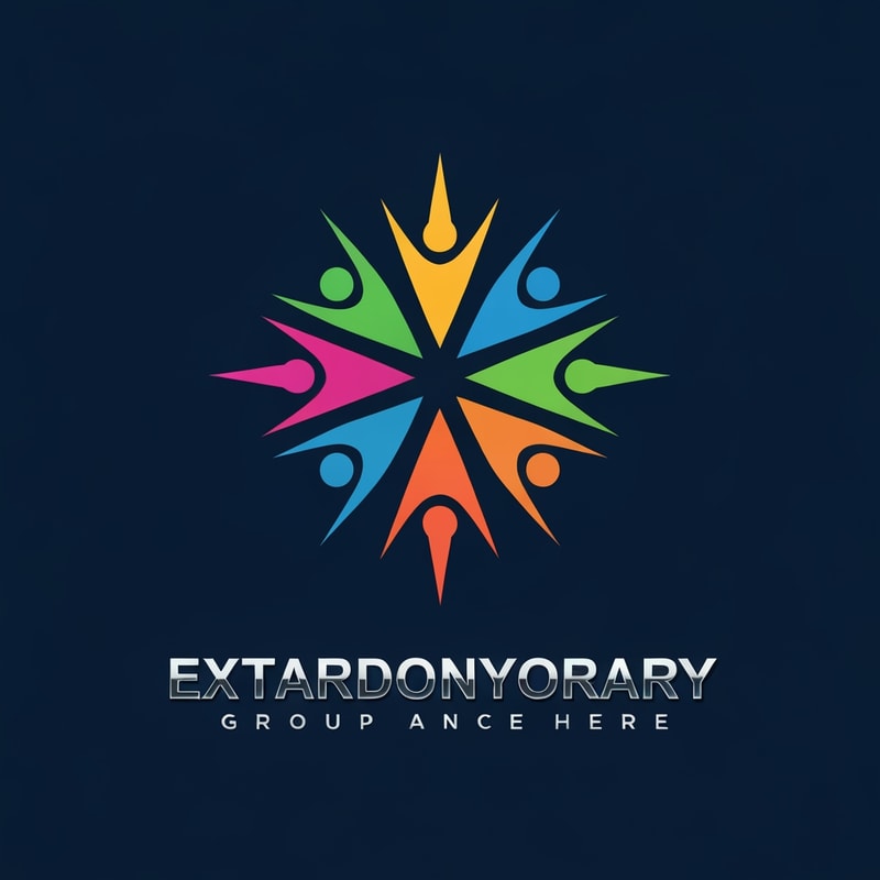 Develop a logo for a WhatsApp group of extraordinary individuals.