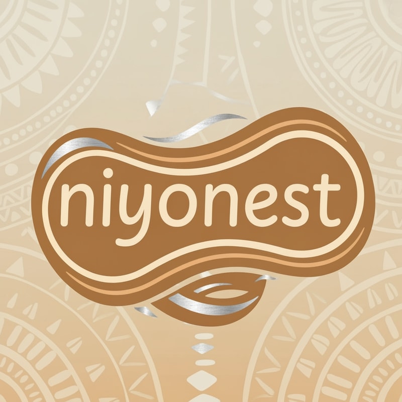 create company name and logo for "niyonest" boho style