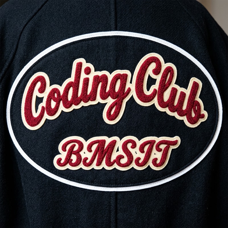 i need u to generate the same for the word Coding Club BMSIT
the whole Coding Club in a single like
n BMSIT in next line
keep the font type the same as the image provided
red font color
wid border
white outside borderline
no need the underline
but same font but curver the fint letters in a slight upside U shape