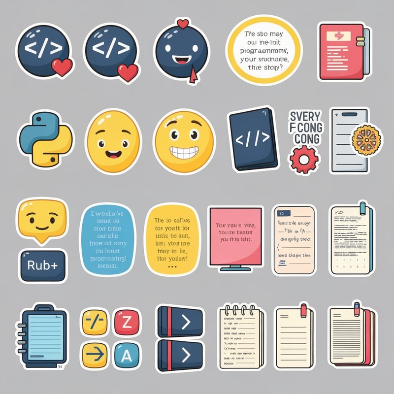 coding related stickers
