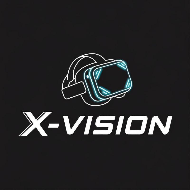 i want to create a logo for X-vision. Its a company which offer a safe oppurtinity to try extreme sport via VR. The motto is extreme experience