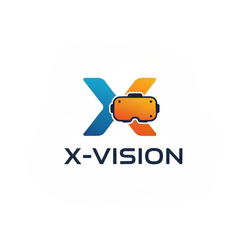 i want to create a logo for X-vision. Its a company which offer a safe oppurtinity to try extreme sport via VR