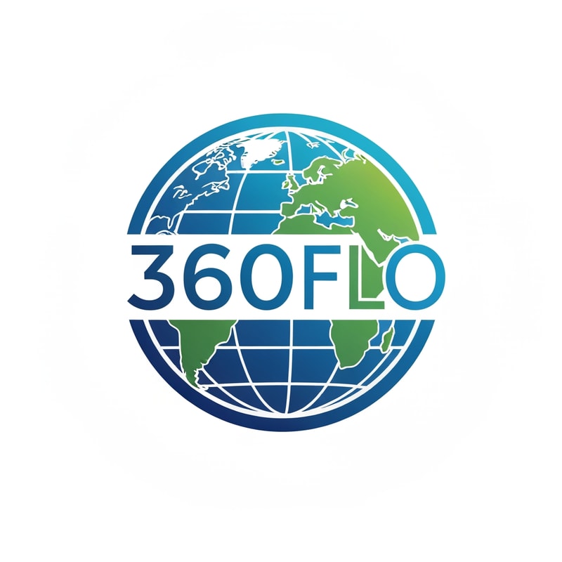A logo for 360FLO