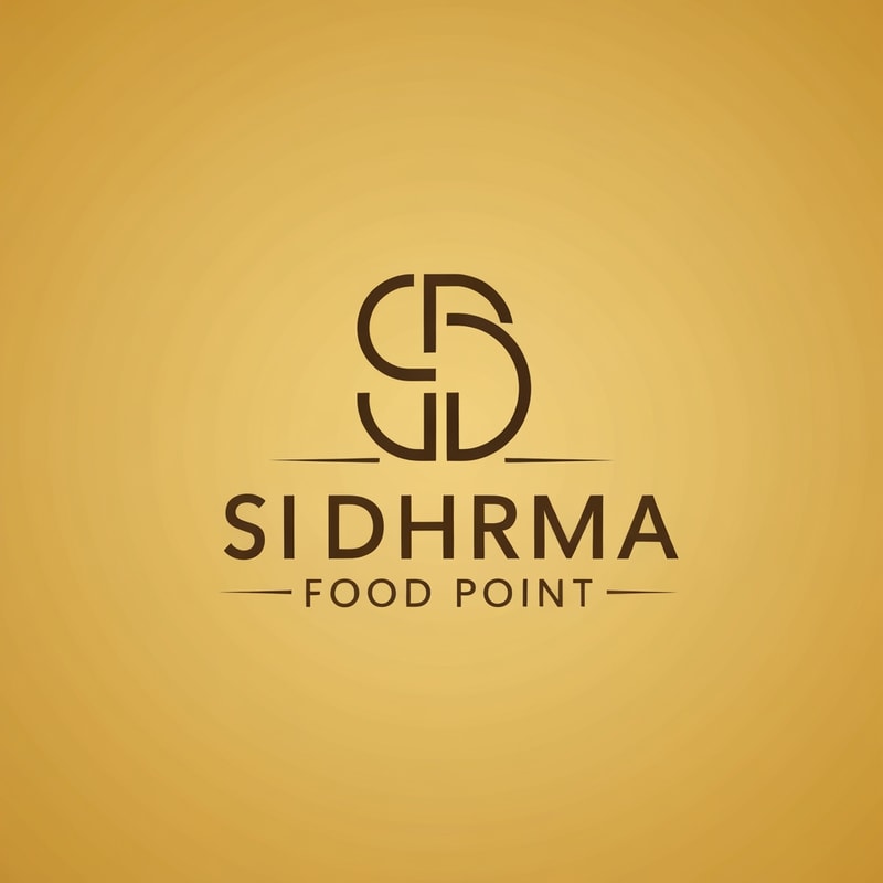 i want creat logo for siddhrma food ponit.