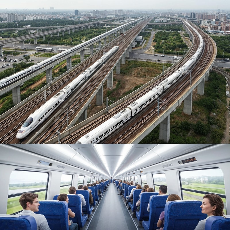 RAILS&RAILWAYS THE WORLD OF HIGH SPEED RAILWAY AND TRIN JOURNY