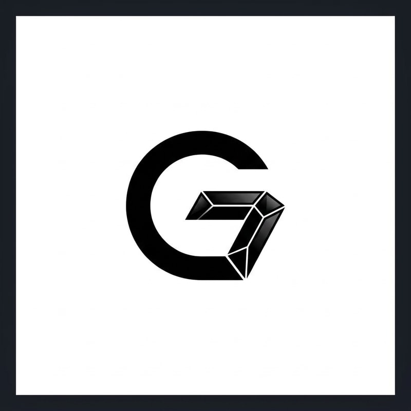 here's my rough design I want G initial like this,,, as you can see in the image