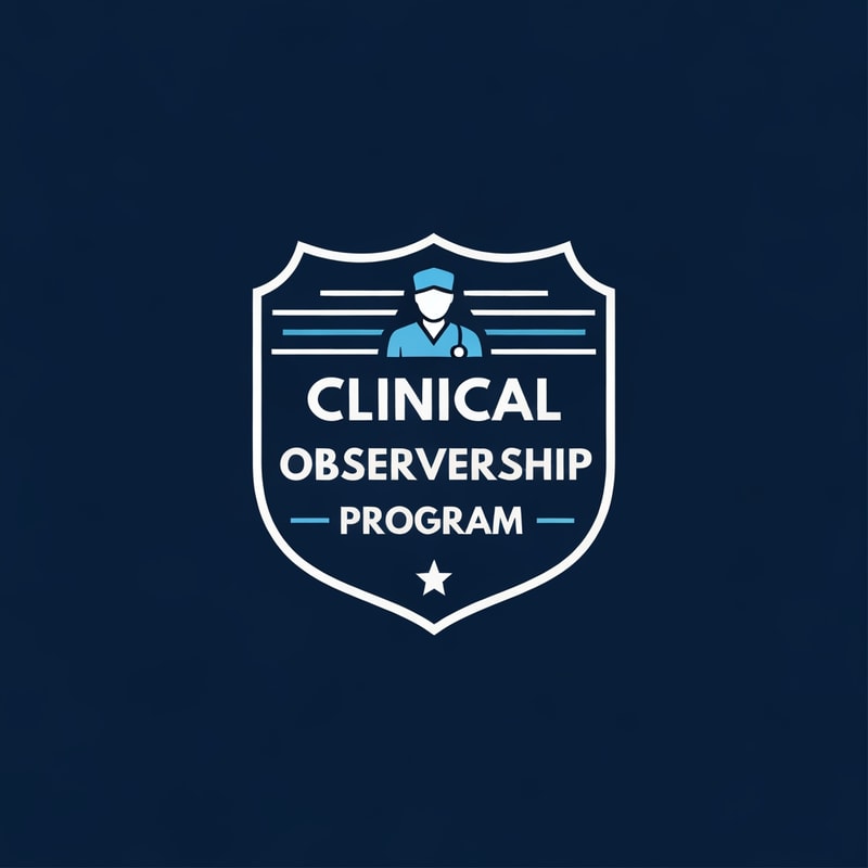 I want a logo for clinical observership program like cop