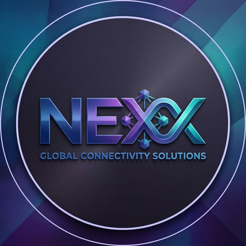 make a professional logo of NEXX and add colours also in background
