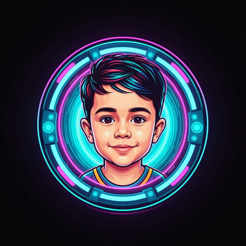 https://www.facebook.com/photo/?fbid=1550183643198941&set=d41d8cd9 the image of that kid wich is me can you make an animated dj logo no of the link i gave you the boy with the sweatshirt on