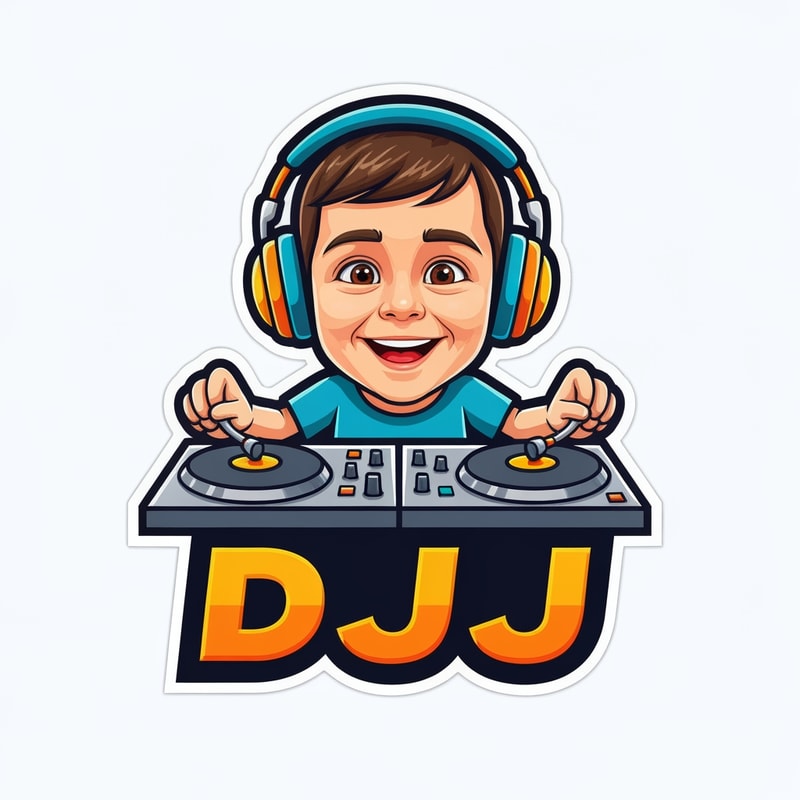 https://www.facebook.com/photo/?fbid=1550183643198941&set=d41d8cd9 the image of that kid wich is me can you make an animated dj logo