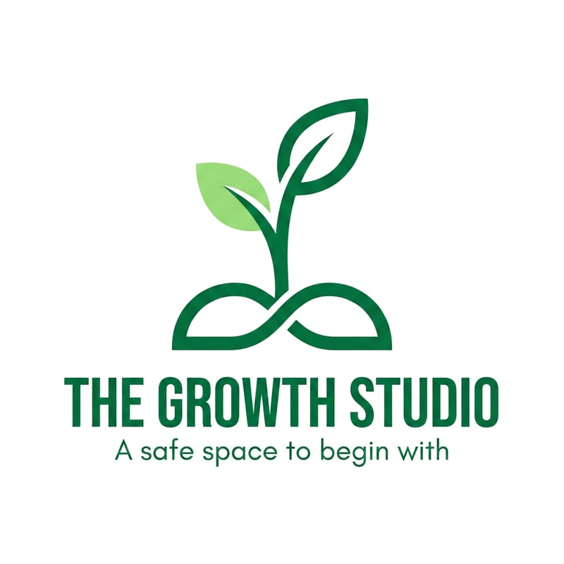 Give me the same logo with diferent Tag line: A safe space to begin with