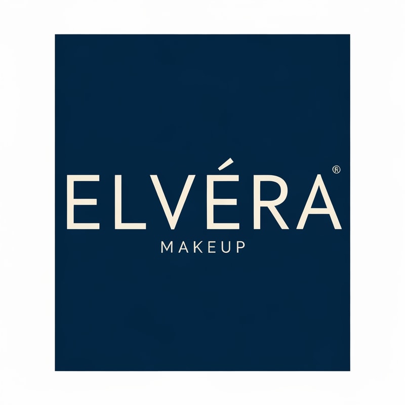 Design a luxury minimalist logo for a high-end makeup brand named "Elvéra". 
Use an elegant serif font with refined letter spacing. 
Color palette: gold (#D4AF37) on a nude beige or black background. 
Style should be clean, sophisticated, and feminine. 
No clutter, no icons, only a stylish wordmark. 
Soft lighting, high-end cosmetic brand aesthetic, modern and timeless.