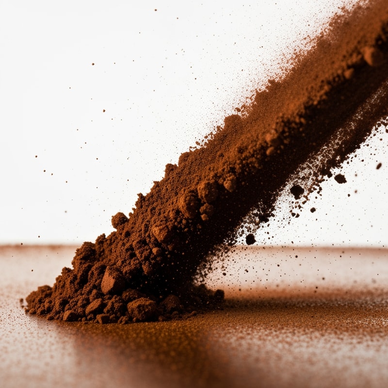 Coffee Powder Splash Concept (Very Premium)

Nestlé coffee powder jar placed at the center surrounded by rich dark coffee powder bursting outward in a smooth splash effect, fine powder particles frozen in motion, deep brown monochrome background, soft dramatic lighting, glossy reflections on jar surface, premium coffee advertisement style, hyper-realistic textures, shallow depth of field, clean composition
