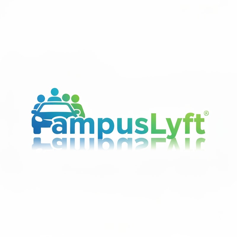 Deaign a wonderful logo for the app 'CampusLyft' it is a camus ride sharing app. The logo should be very impressive