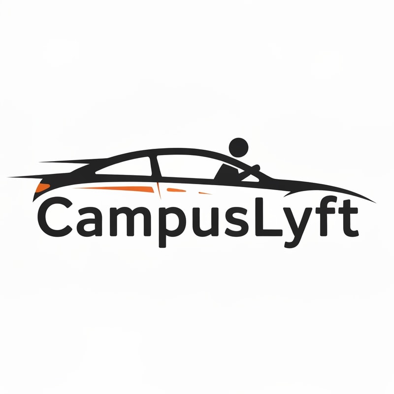 Deaign a wonderful logo for the app 'CampusLyft' it is a camus ride sharing app. The logo should be very impressive