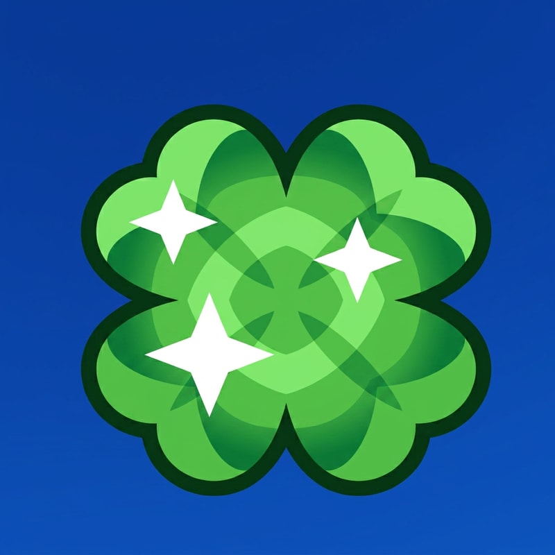 change this clover color to green do not alter anything else do not change shape or size/ do a simple color swap.