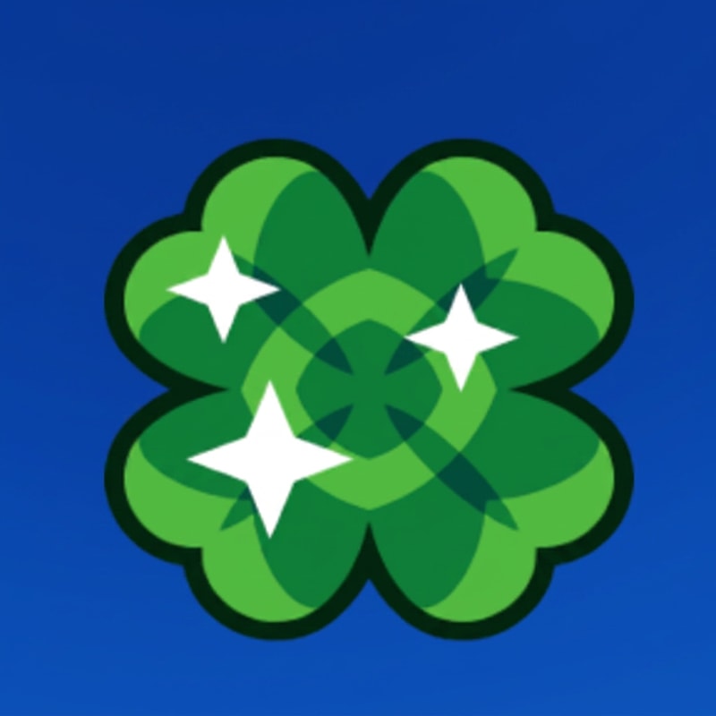 change this clover color to green do not alter anything else do not change shape or size/ do a simple color swap.