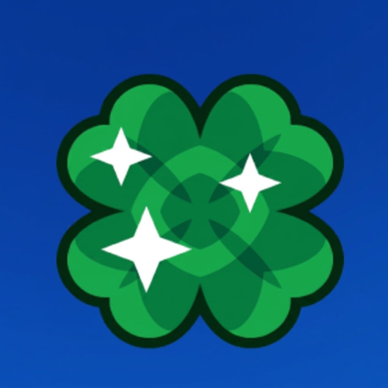 change this clover color to green do not alter anything else do not change shape or size/ do a simple color swap.