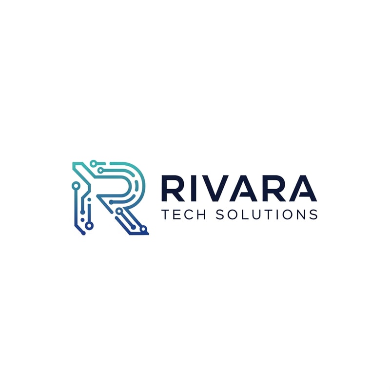 create a logo design for RIVARA Tech Solutions